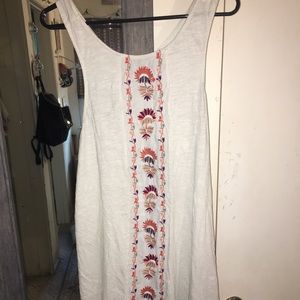 Rocky summer embroidered dress